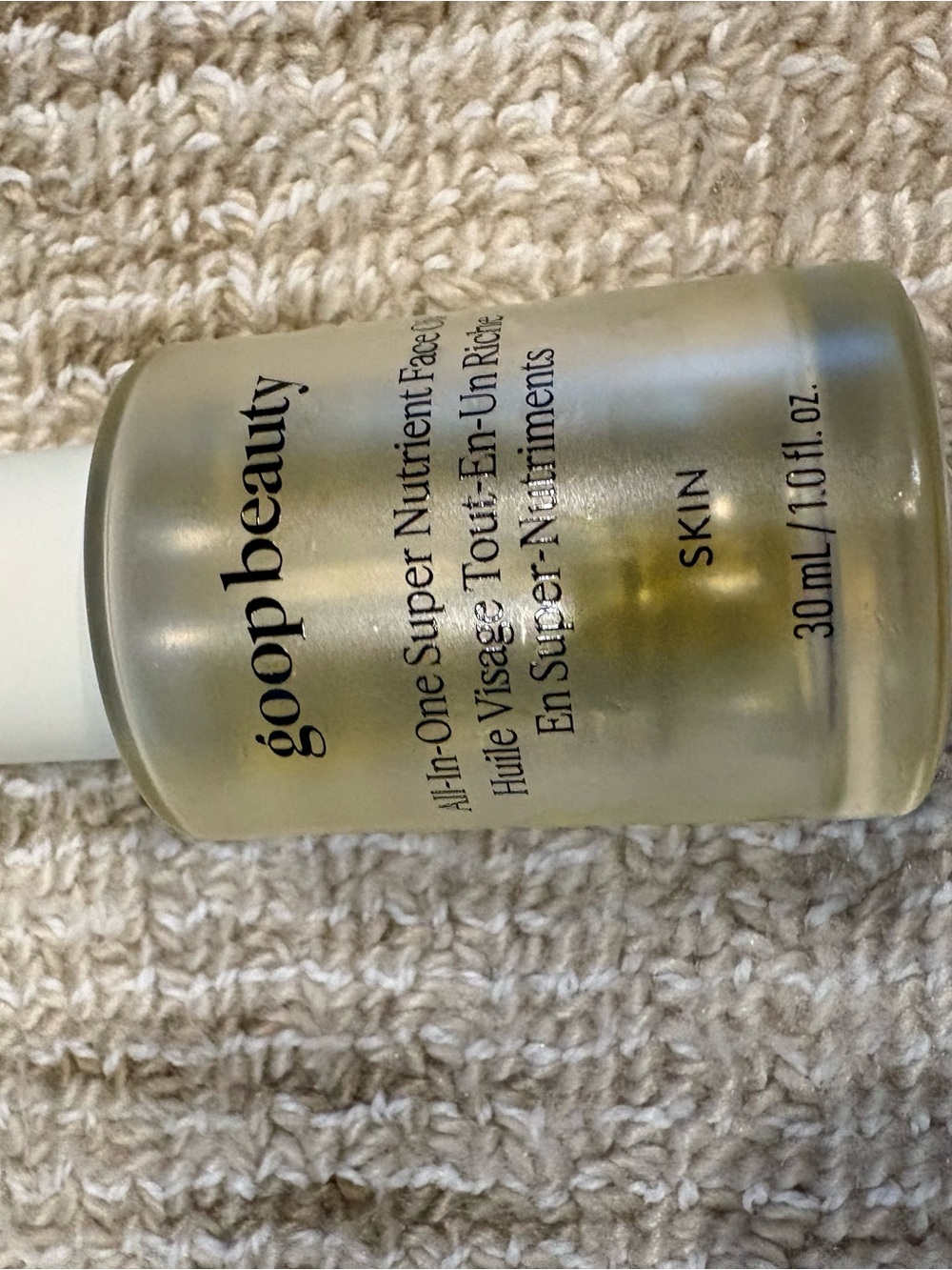 Goop all in one nutrient dense face oil